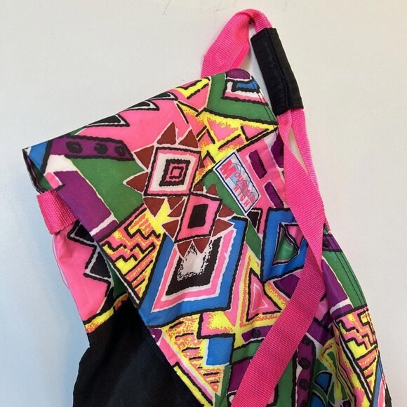 Mountain High Ski Bag Travel Luggage Large Bag Retro - Holds 2 skis plus clothes - Picture 1 of 8